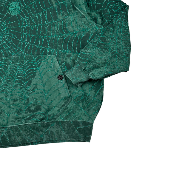 Stone Island x Supreme 2023 Spiderweb Hoodie - XXL
