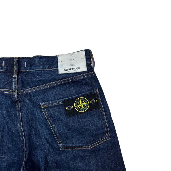 Stone Island 2011 Regular Fit Dark Wash Denim Jeans - 32"