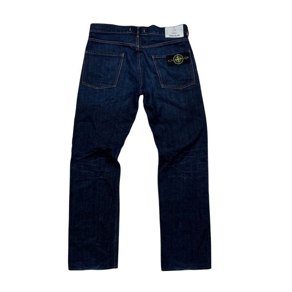 Stone Island 2011 Regular Fit Dark Wash Denim Jeans - 32"