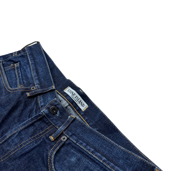 Stone Island 2011 Regular Fit Dark Wash Denim Jeans - 32"