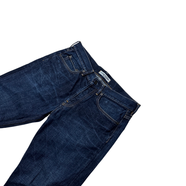 Stone Island 2011 Regular Fit Dark Wash Denim Jeans - 32"