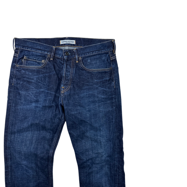 Stone Island 2011 Regular Fit Dark Wash Denim Jeans - 32"