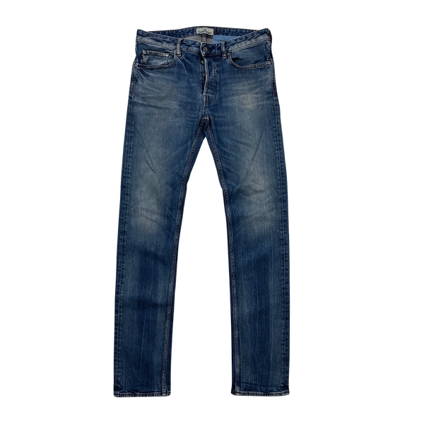 Stone Island 2017 Slim Fit Light Wash Jeans - 32"