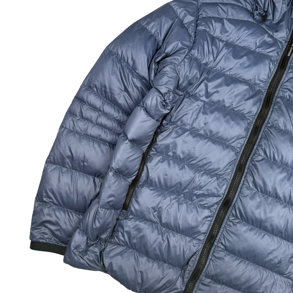 Canada Goose Ozone Blue Armstrong Down Hooded Puffer Jacket - XXL