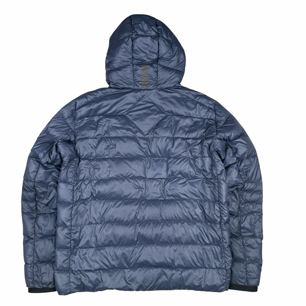 Canada Goose Ozone Blue Armstrong Down Hooded Puffer Jacket - XXL