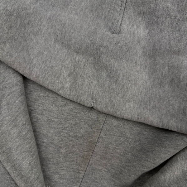 Stone Island Grey Zipped Cotton Hoodie - XL