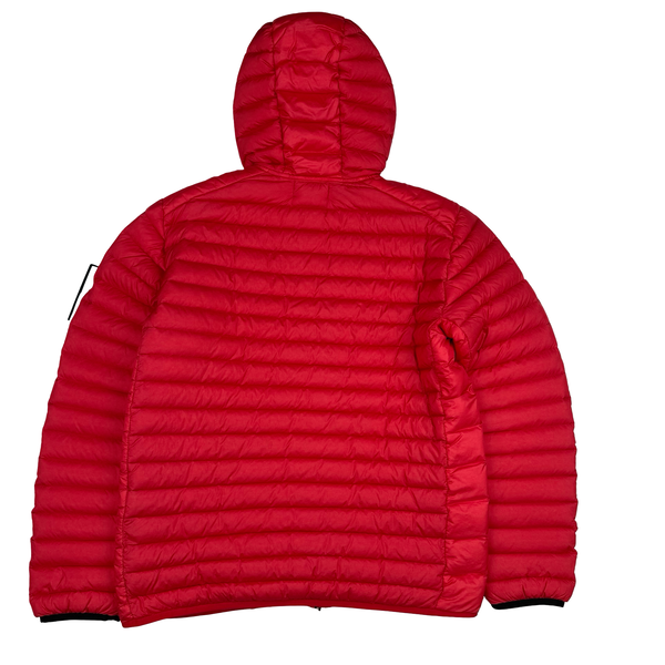 Stone Island 2022 Red Loom Woven R Nylon Down TC Puffer -Medium