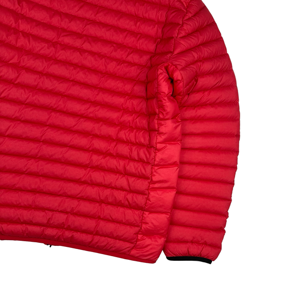 Stone Island 2022 Red Loom Woven R Nylon Down TC Puffer -Medium