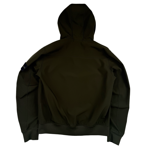 Stone Island 2013 Dark Olive Soft Shell R Jacket - XL
