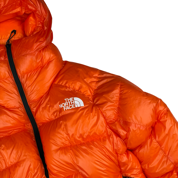 North Face Orange Summit Series 800 Pro Cloud Down Puffer Jacket - Small