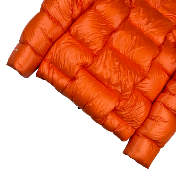 North Face Orange Summit Series 800 Pro Cloud Down Puffer Jacket - Small