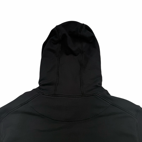 Stone Island 2020 Black Cotton Pullover Hoodie - XL