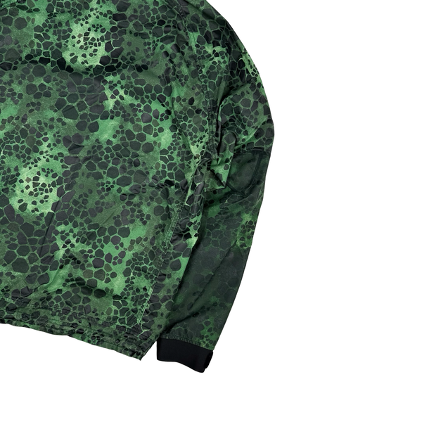 Stone Island 2018 Alligator Camo Light Cotton Nylon Jacket - Large