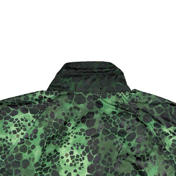 Stone Island 2018 Alligator Camo Light Cotton Nylon Jacket - Large