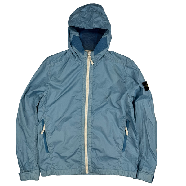 Stone Island 2017 Blue Membrana 3L TC Rain Jacket - Large