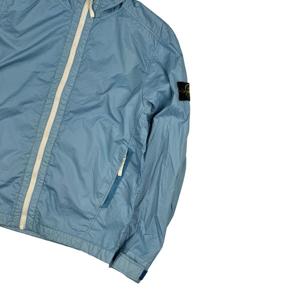 Stone Island 2017 Blue Membrana 3L TC Rain Jacket - Large