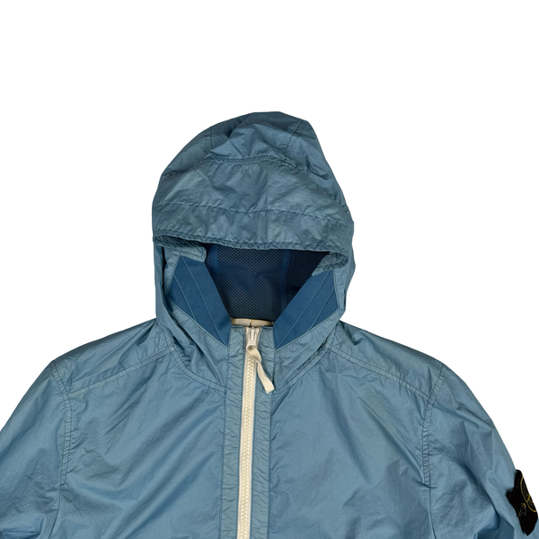 Stone Island 2017 Blue Membrana 3L TC Rain Jacket - Large