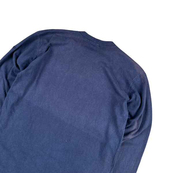 Stone Island Vintage 80s Cotton Longsleeve T Shirt - Large