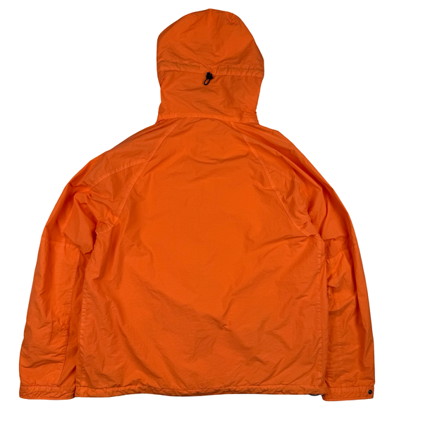 CP Company x Palace Neon Orange Nylon La Mille Goggle Jacket - Large