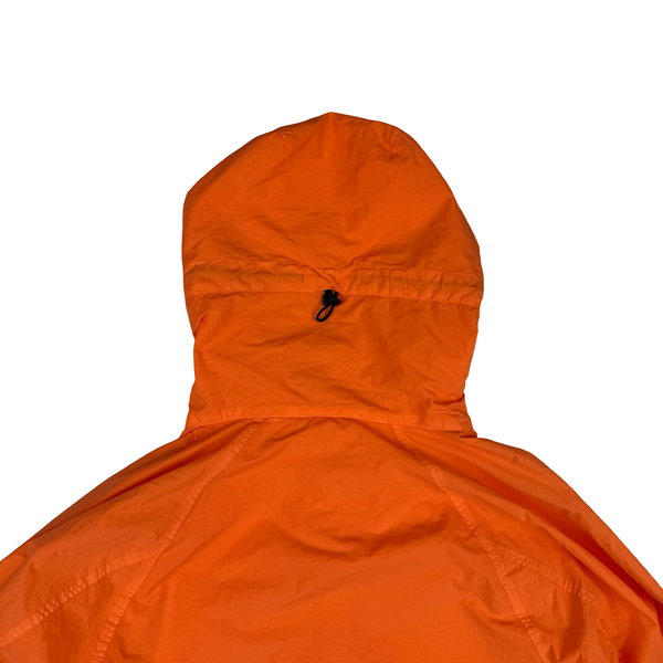 CP Company x Palace Neon Orange Nylon La Mille Goggle Jacket - Large