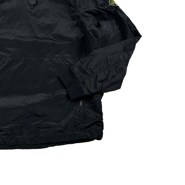Stone Island 2018 Black Nylon Metal Smock - Large