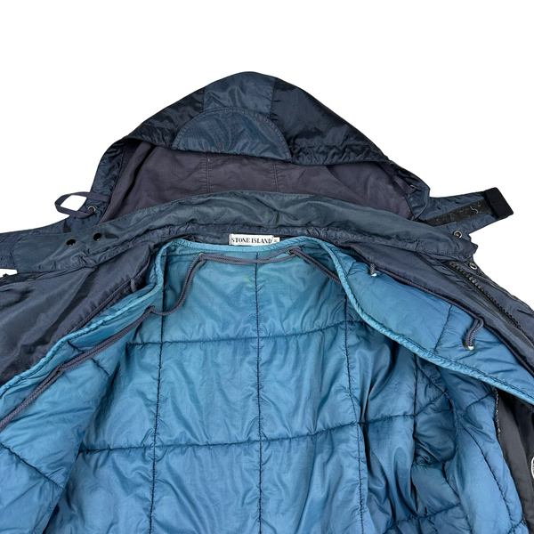 Stone Island Vintage 1996 Navy Blue Dutch Rope Formula Steel Jacket - Medium