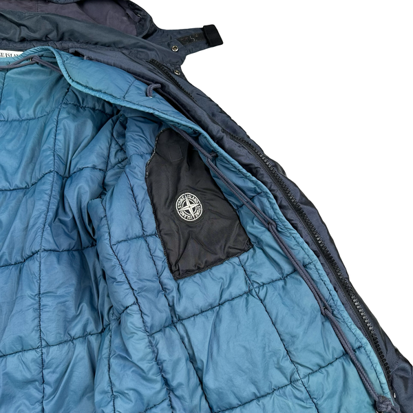 Stone Island Vintage 1996 Navy Blue Dutch Rope Formula Steel Jacket - Medium