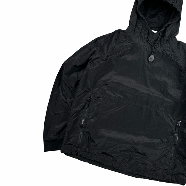 Stone Island 2018 Black Nylon Metal Smock - Large
