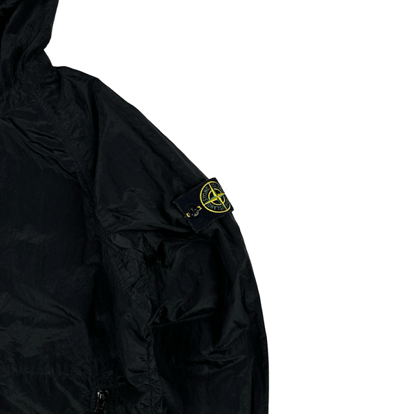 Stone Island 2018 Black Nylon Metal Smock - Large
