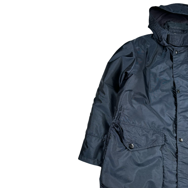 Stone Island Vintage 1996 Navy Blue Dutch Rope Formula Steel Jacket - Medium
