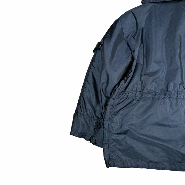 Stone Island Vintage 1996 Navy Blue Dutch Rope Formula Steel Jacket - Medium