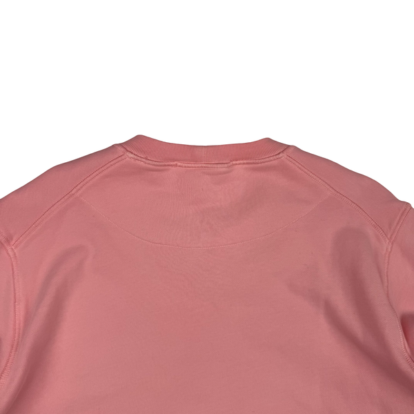 Stone Island 2023 Pink Crewneck Sweatshirt - Medium