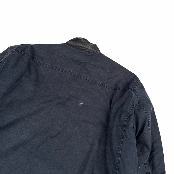 Stone Island 2011 Navy Ghost Piece Ventile Quilted Jacket - XL