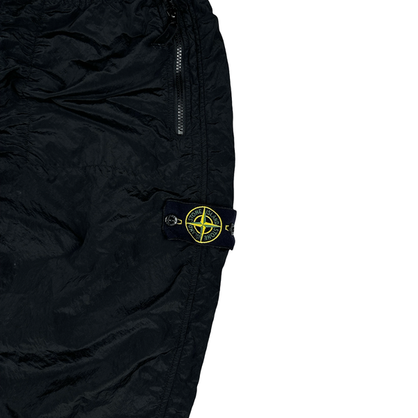 Stone Island 2018 Black Nylon Metal Trousers - 30"