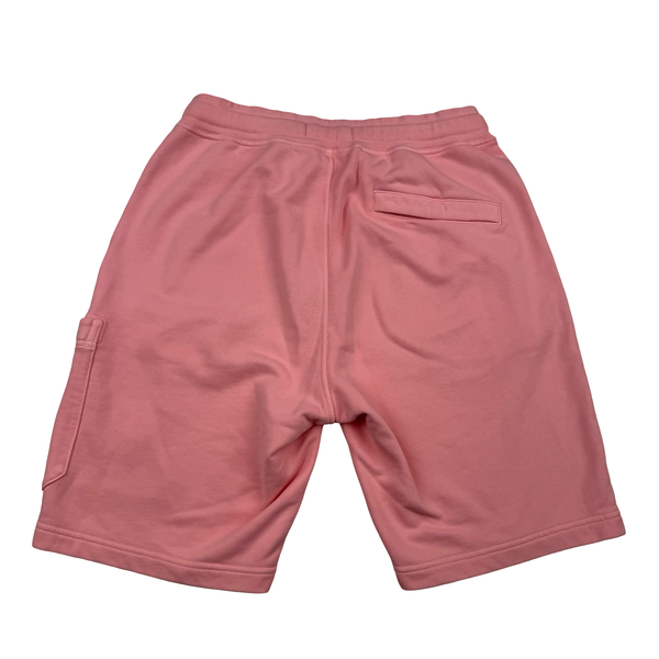 Stone Island 2023 Pink Cotton Cargo Shorts - 30" Small