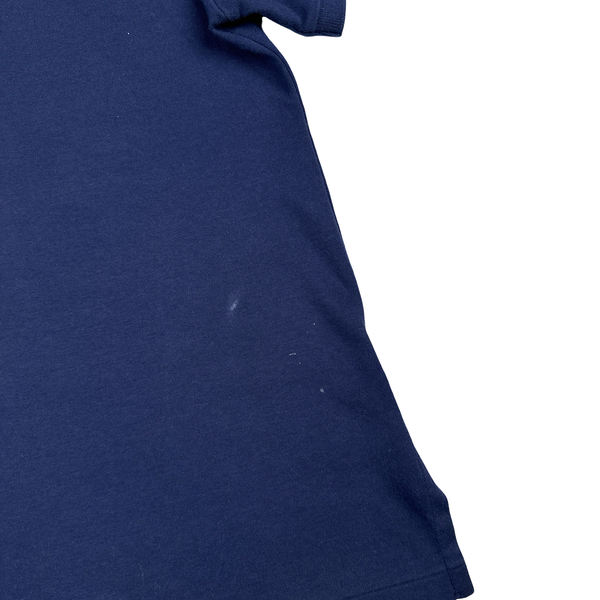 Ralph Lauren Navy Cotton T Shirt Polo - Medium