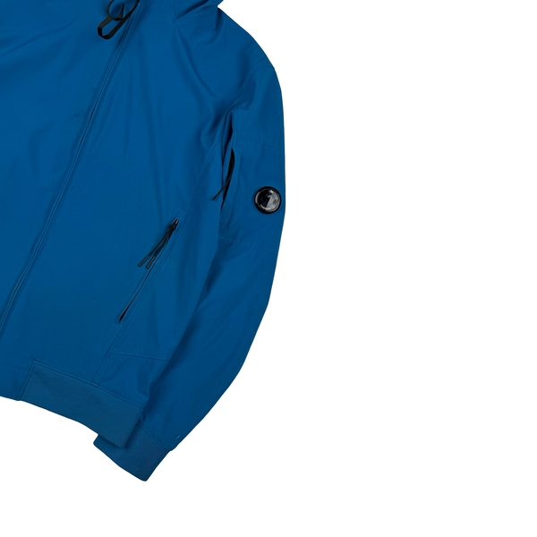 CP Company Cerulean Soft Shell Lens View Jacket - Large