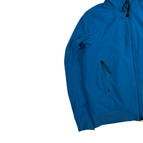 CP Company Cerulean Soft Shell Lens View Jacket - Large