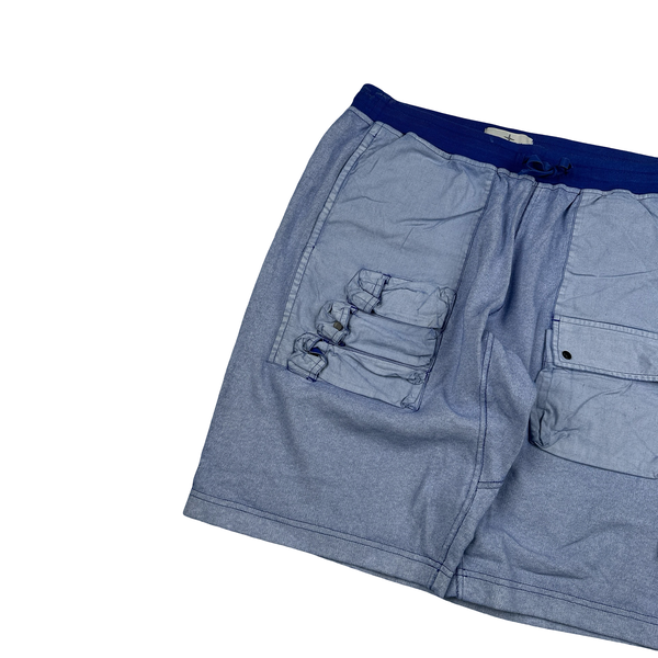 Stone Island Tela Placcata Cargo Shorts - Large
