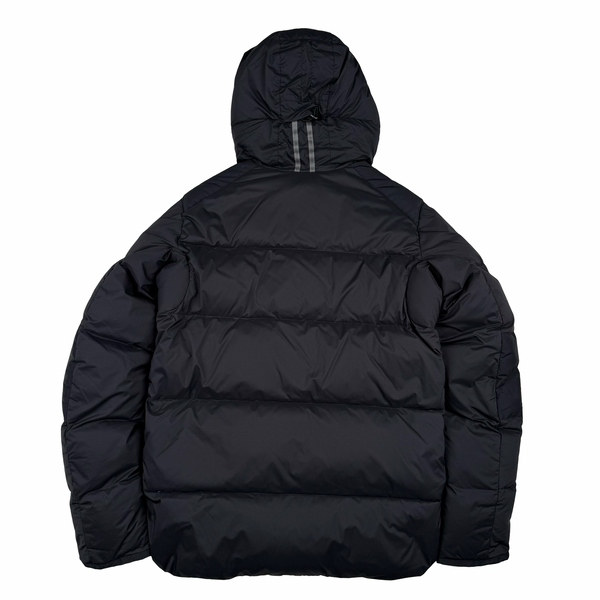 Canada Goose Black Down Hooded Gloved Jacket - Small