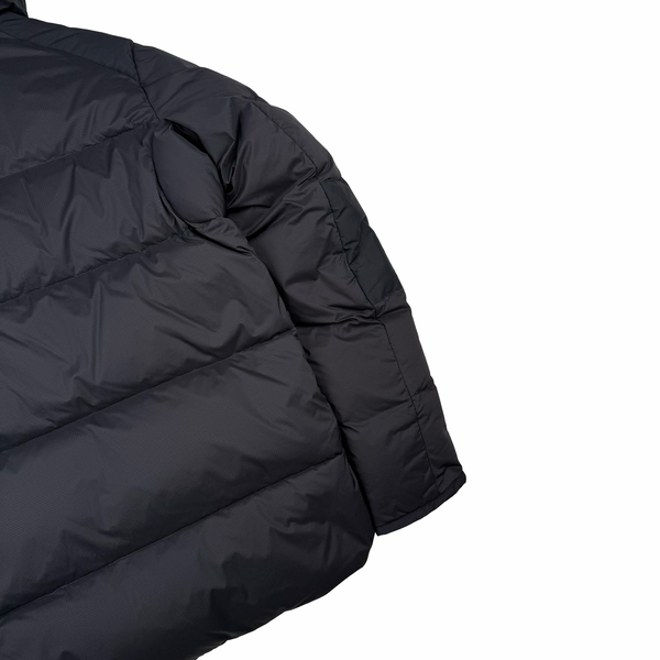 Canada Goose Black Down Hooded Gloved Jacket - Small