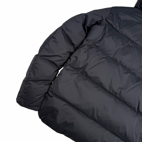 Canada Goose Black Down Hooded Gloved Jacket - Small