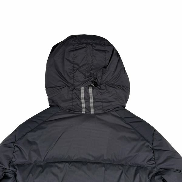 Canada Goose Black Down Hooded Gloved Jacket - Small