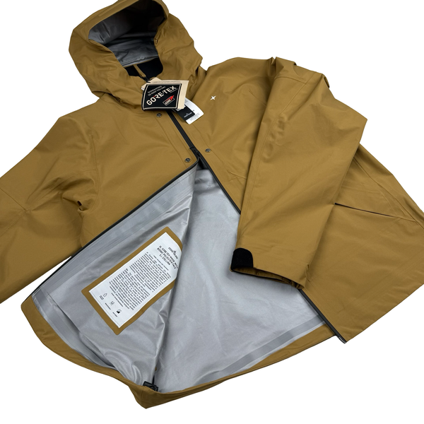Stone Island 2025 Ocher Gore-Tex Stellina Jacket - Large