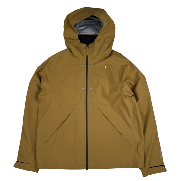 Stone Island 2025 Ocher Gore-Tex Stellina Jacket - Large