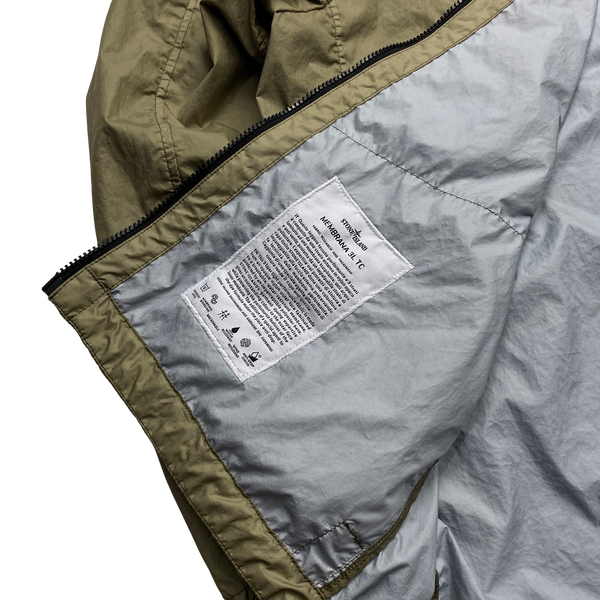 Stone Island Beige Membrana 3L TC Hooded Jacket - XXL