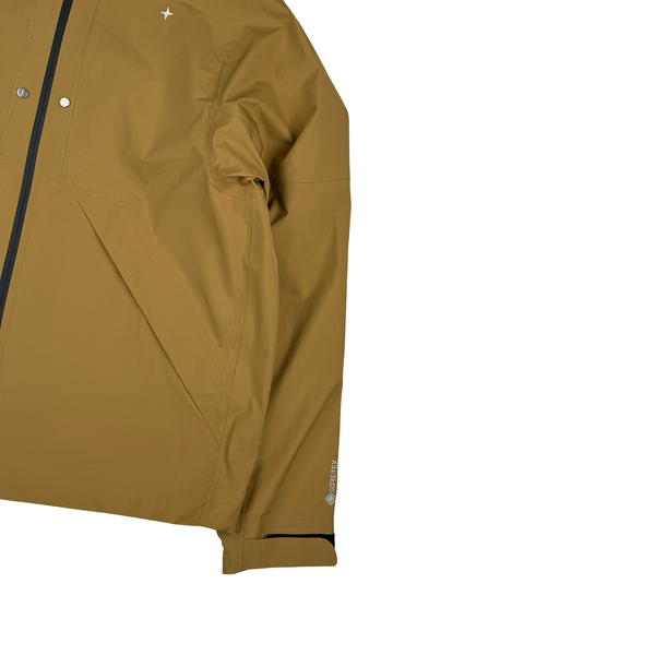 Stone Island 2025 Ocher Gore-Tex Stellina Jacket - Large