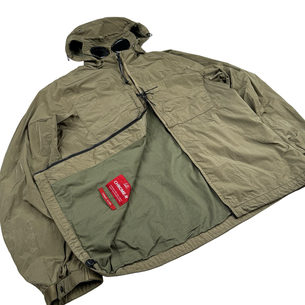 CP Company Khaki Chrome-R Lightweight Jacket - XL