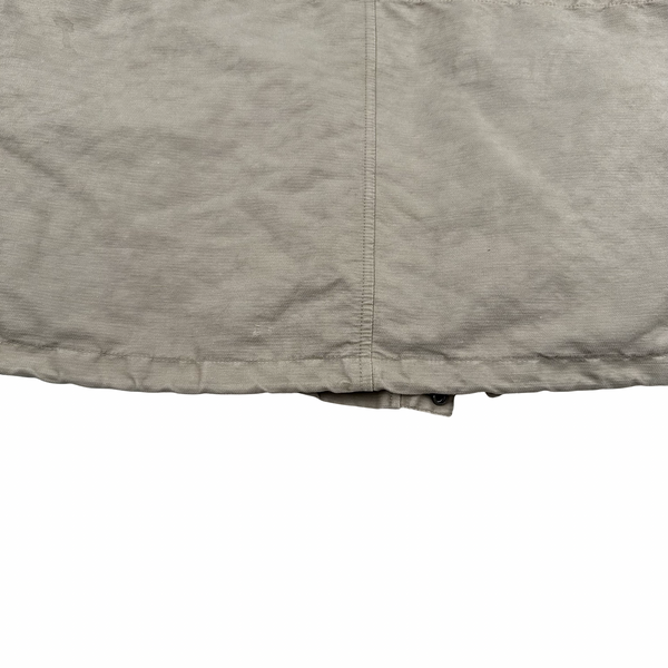 CP Company Vintage 2004 Lino Flax Diamond Quilted Goggle Jacket - 3XL