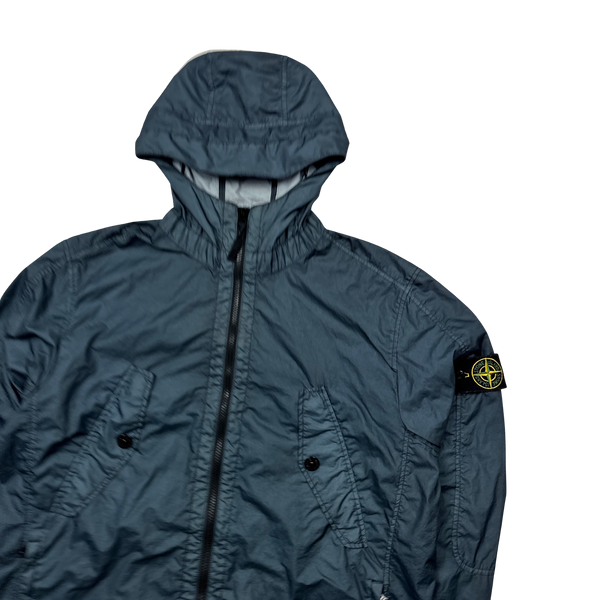 Stone Island Petrol Blue Membrana 3L TC Navy Jacket - XL